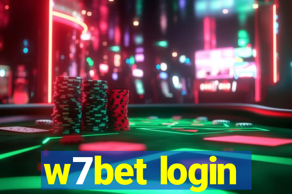 w7bet login